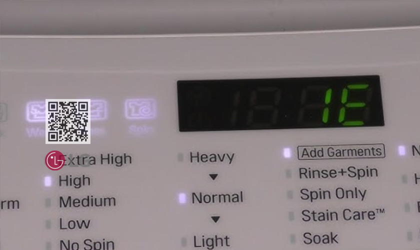 Máy giặt LG báo lỗi IE: Nguyên nhân & Cách khắc phục 7 Nhận biết lỗi IE máy giặt LG