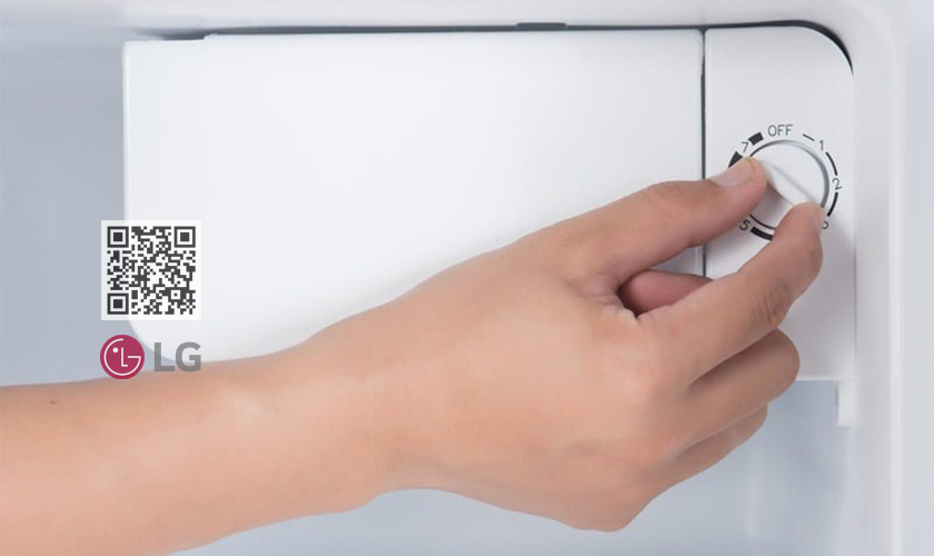 Tủ lạnh LG không lạnh: #7 Nguyên nhân & Cách khắc phục 12 Chỉnh lại nhiệt độ trên tủ