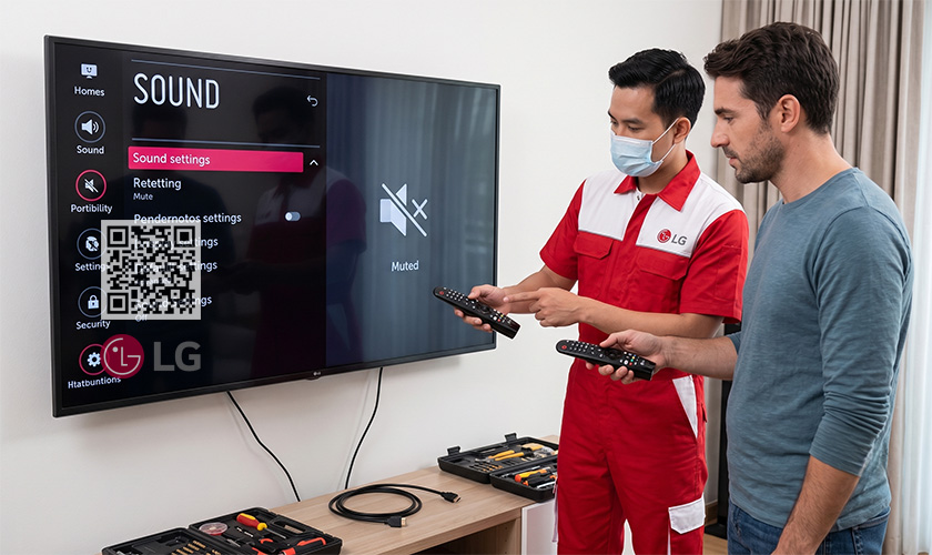 Tivi LG bị mất tiếng: 5 Vấn đề & Hướng dẫn cách tự xử lý 4 LG Warranty hướng dẫn cách khắc phục tivi LG bị mất tiếng tại nhà
